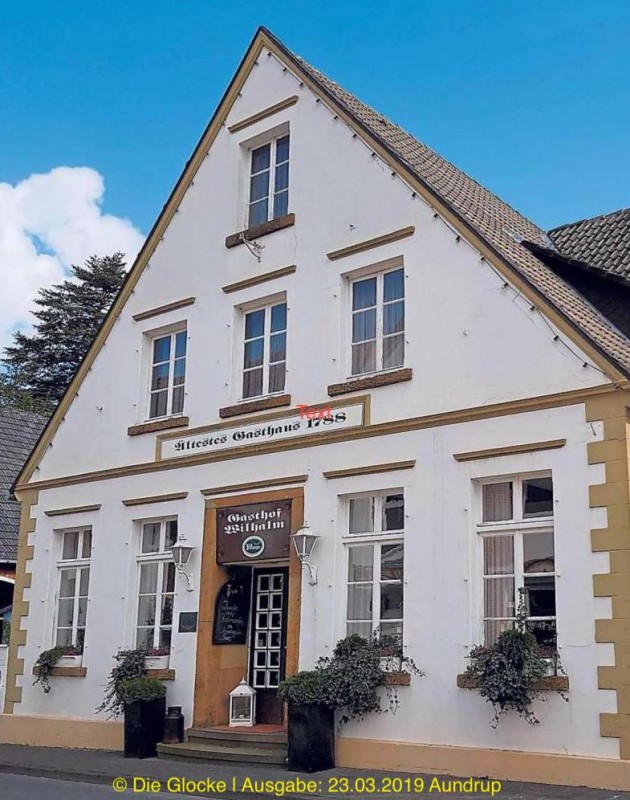 Was wird aus dem Gasthof Wilhalm? Die politische Mehrheit spricht sich für ein „sowohl als auch“ aus – sowohl eine Gaststaststätte als auch eine Heimat für Vereine und Kulturelles. Bild: Aundrup Was wird aus dem Gasthof Wilhalm? Die politische Mehrheit spricht sich für ein „sowohl als auch“ aus – sowohl eine Gaststaststätte als auch eine Heimat für Vereine und Kulturelles. Bild: Aundrup